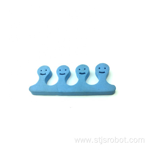 Wholesale Customized EVA Finger Smiling Face Shape Foam Toe Separators